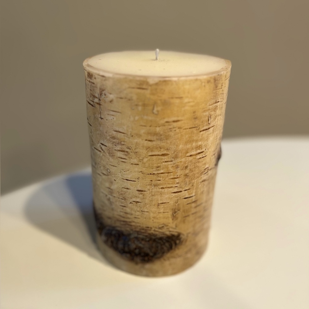 COPY - Pottery Barn Birch Pillar Candle